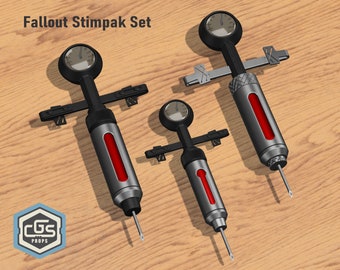Fallout Stimpak 3D File Set