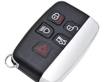Carcasa de llave inteligente con control remoto de 5 botones para Jaguar XJ, XF, XK y XE - Completamente nueva
