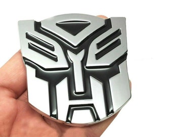 NIEUWE Auto 3D Metalen Auto Stickers Transformers Decepticon Badge Emblem Staart Decal Cool Autobots Logo Auto Styling Motorfiets Auto Accessoires.