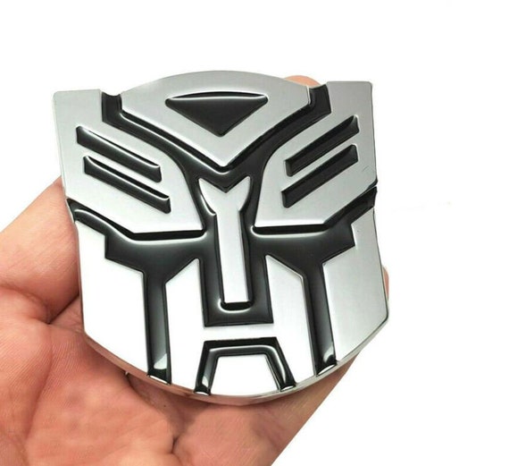 NEUE 3D Metall Autoaufkleber Transformers Decoticon Emblem Tail Abzeichen  Emblem Aufkleber Coole Autobots Logo Car Styling Autozubehör - .de