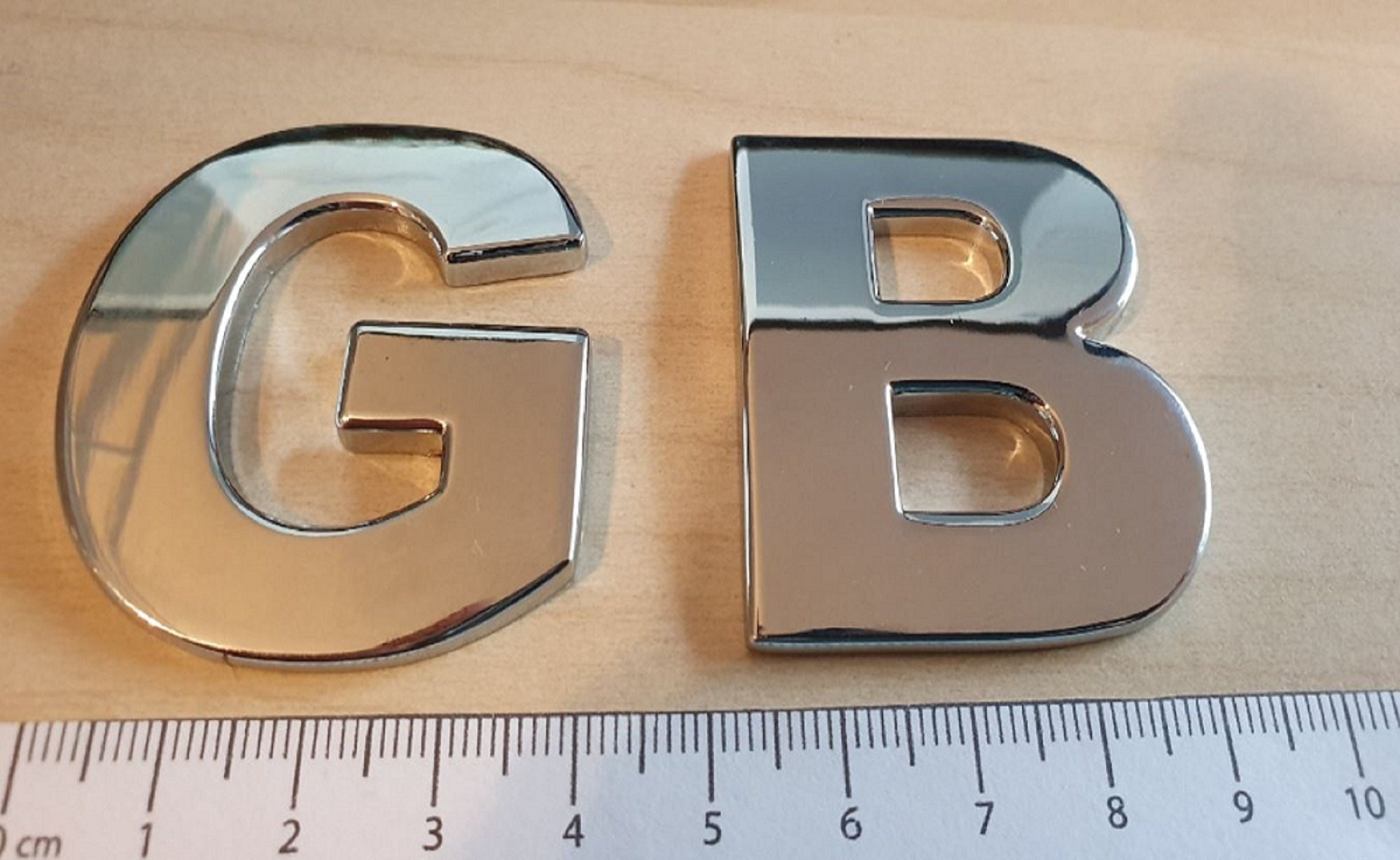 New Chrome 3D Self-adhesive Car Letters badge emblem sticker Spelling COSWORTH