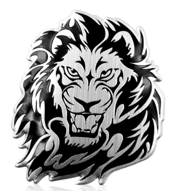 Een paar kwaliteit 3D metalen rennend paard auto embleem sticker sticker zilver - Nederland