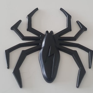 Spider 3D Metal Sticker Car Motorbikes Fashion Rear Decal Decorative Accessories - Size 5 cmx 5 cm