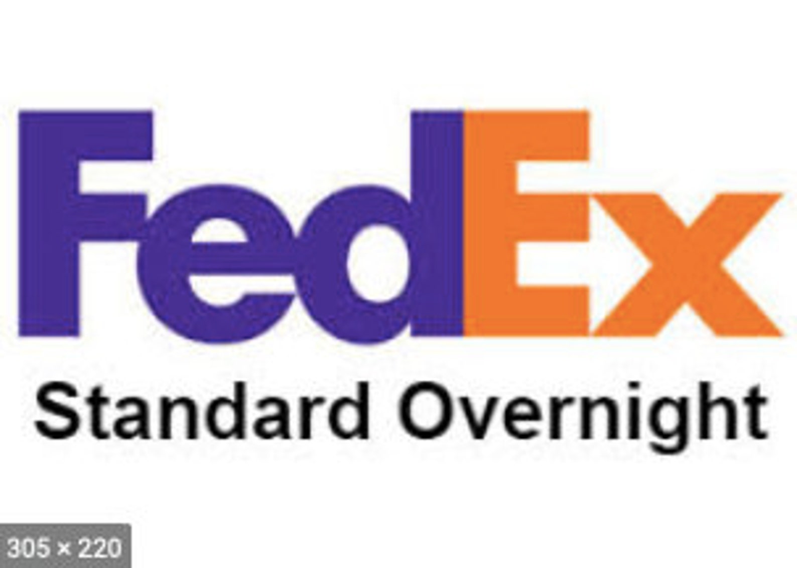 FedEx Standard Overnight 1 day Shipping Etsy