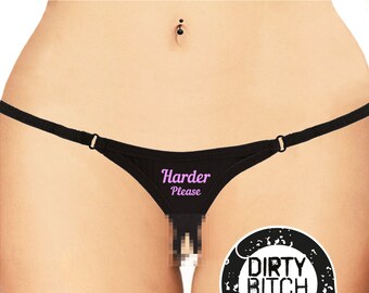 Harder Please CROTCHLESS G-STRING