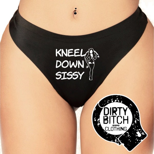 Kneel Down Sissy, adult knickers, fetish, hotwife cuckold, sex, panties, swingers, wife, printed, bbc,black cock HOTPANTS