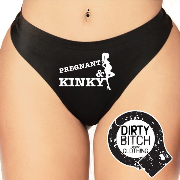 Pregnant & Kinky - adult knickers, fetish, hotwife cuckold, sex, panties, swingers, wife, , printed HOTPANTS