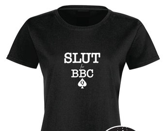 Slut For BBC Logo, T-Shirt