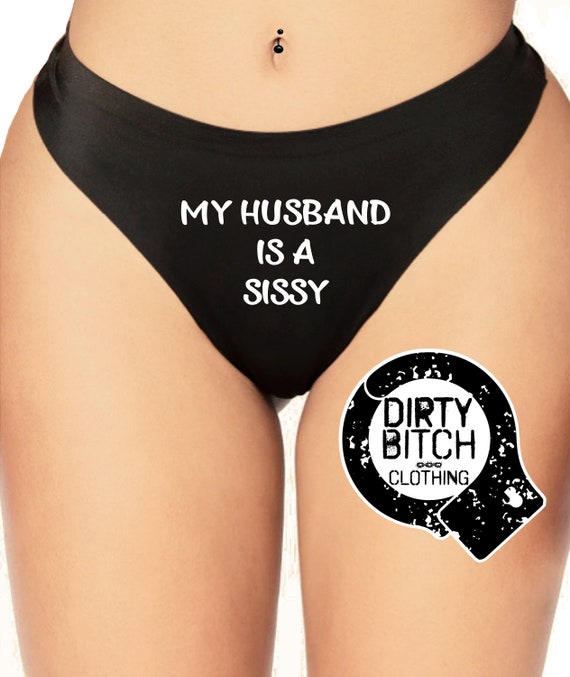 My Husband is A Sissy Adult Knickers Fetish Hotwife pic