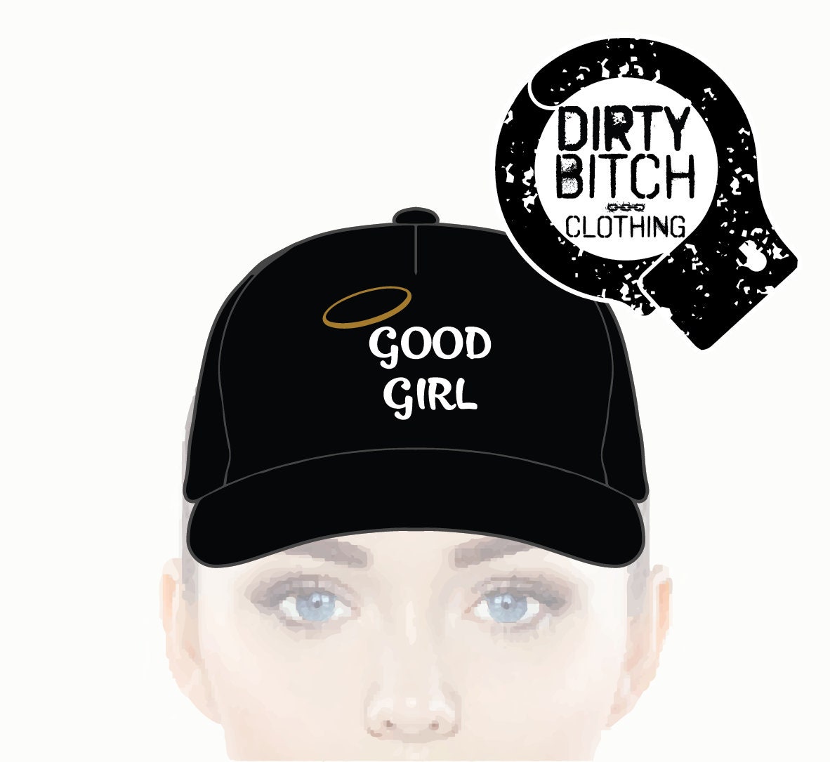 Good Girl Baseball Cap Snapback Trucker Hotwife Cuckold