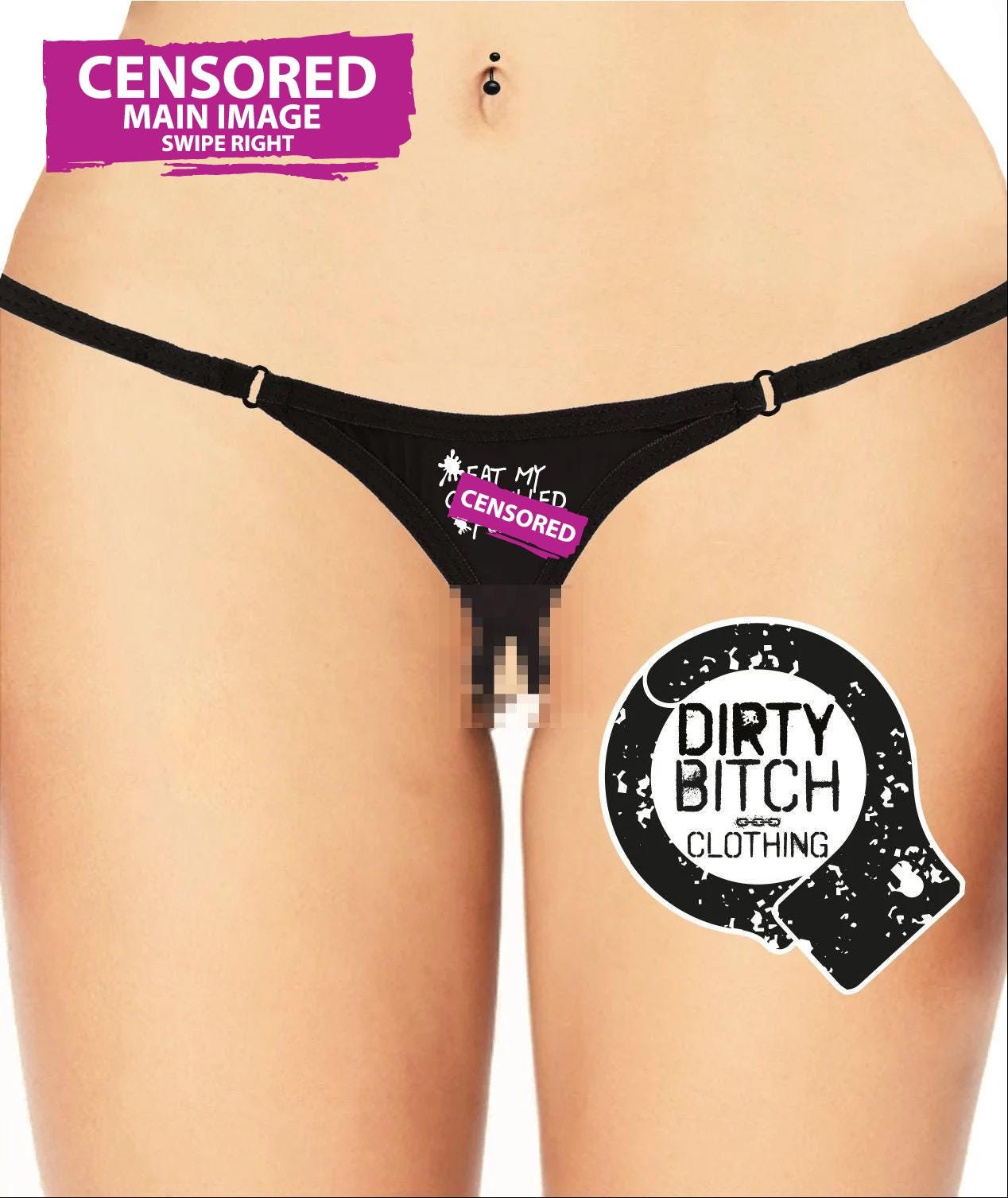 crotchless panty slip pussy japan Eat My Cum Filled Pussy CROTCHLESS G-STRING, Adult Knickers, Fetish,  Hotwife Cuckold, Sex, Panties, Swingers, Wife, , Printed - Etsy Norway