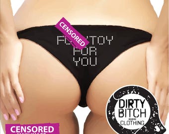 Fucktoy For You --Rear Print---adultknickers, hotwife, cuckold, sex, panties, wife, bbc,blackcock,slut,sluty,Hotpants,Thongmature
