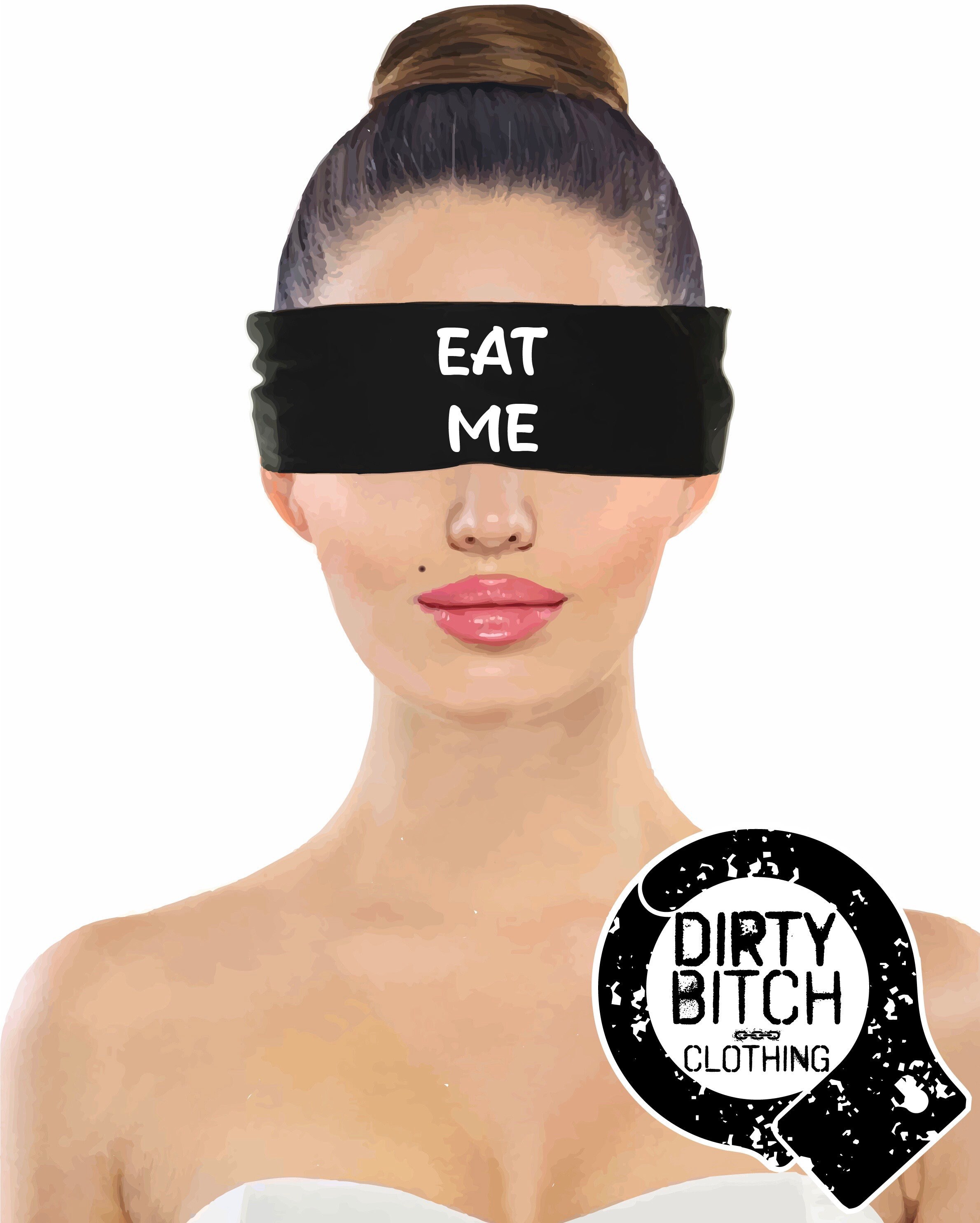 Eat Me Blindfold Fetish BDSM Hotwife Cuckold image