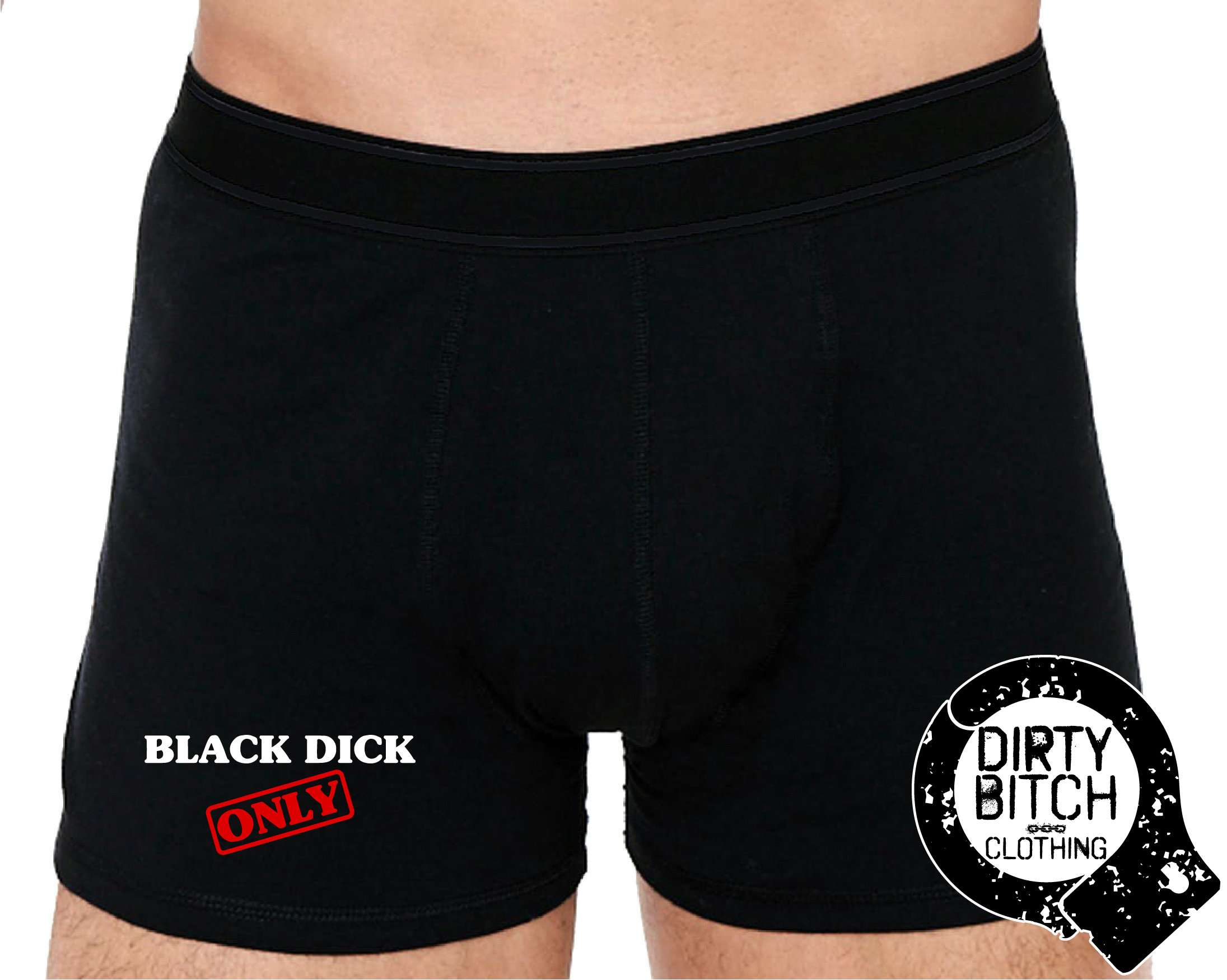 Black Dick Only Mens Underwear Adult Fetish Cuckold