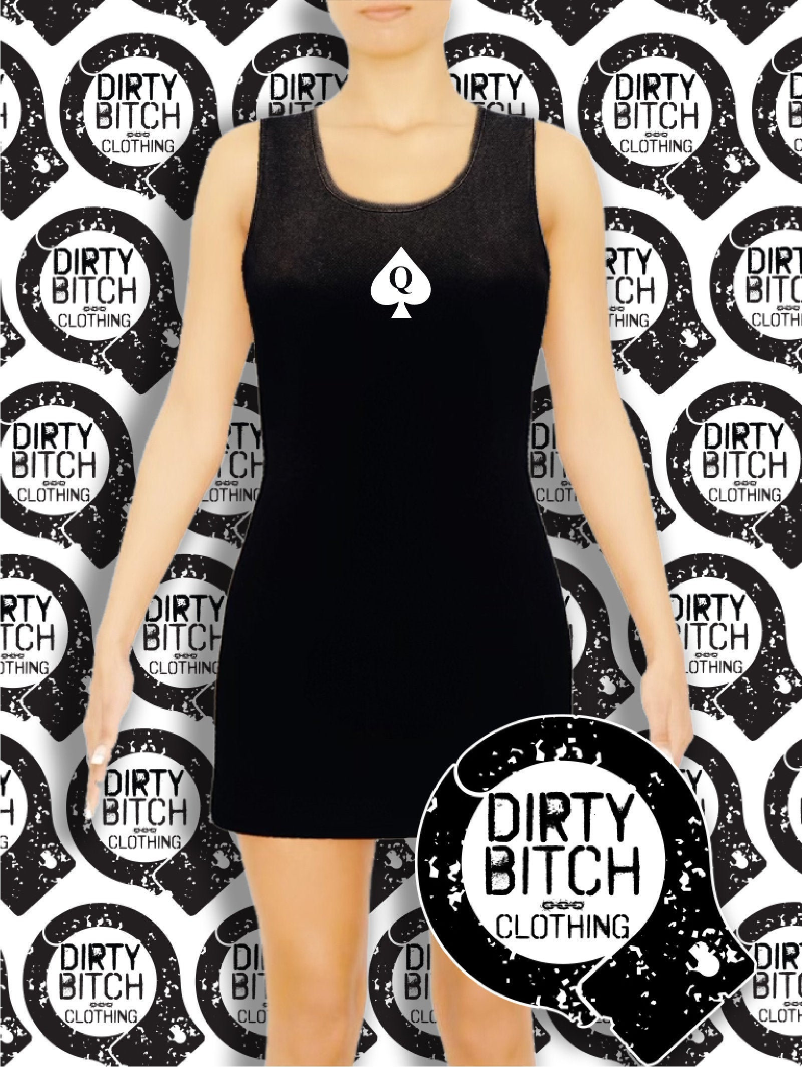 Vestido Queen Of Spades ropa superior para adultos bbc foto