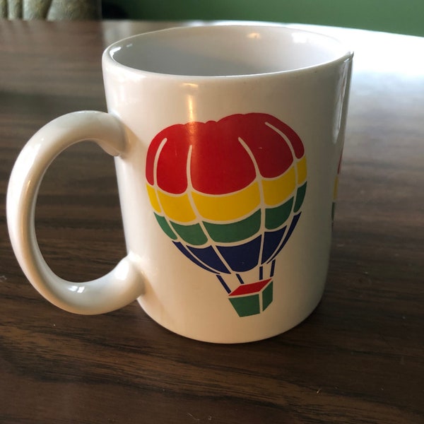 Vintage Hot Air Balloon Mug