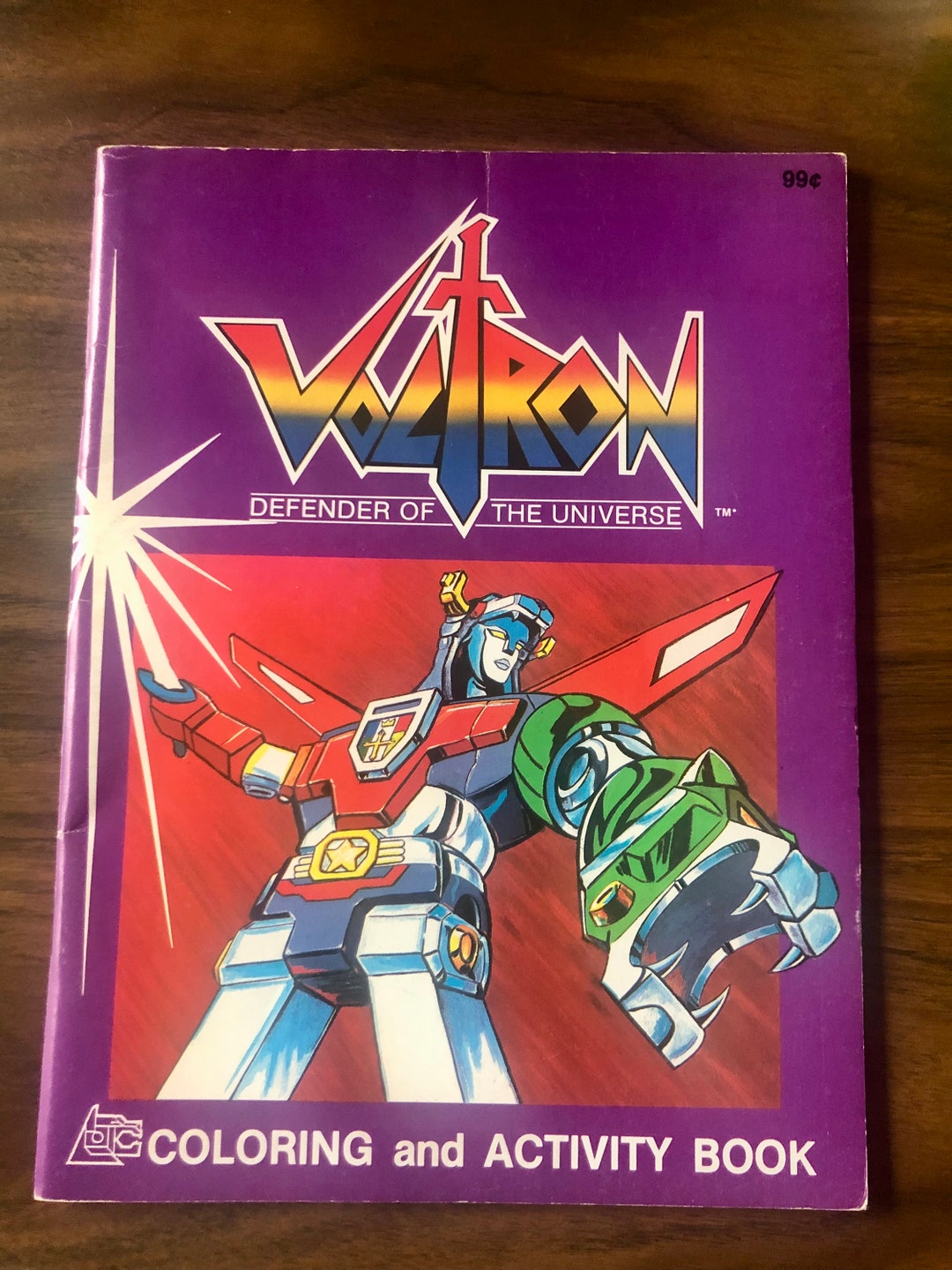 Voltron Coloring and Activity Book - Etsy