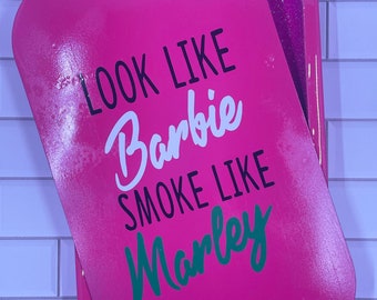 Barbie Marley Glitzer Tablett Set | 5-teilige Servierplatte