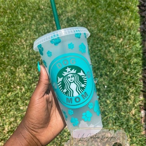 Starbucks Dog Mom Cup | Venti Cold Cup | Starbucks Cold Cup | Birthday Gift | Reusable Coffee Cup