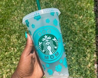 Dog Mom Starbucks Venti Cold Cup | Reusable Coffee Cup