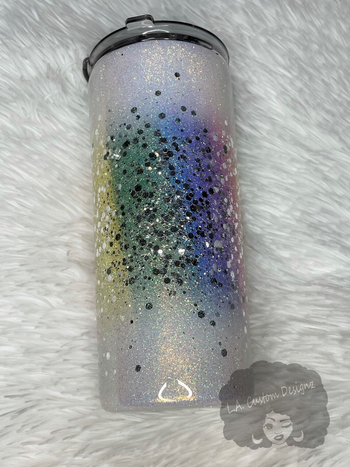 Glitter Unicorn Burst Tumbler/Hogg Tumbler/Custom Tumbler Etsy