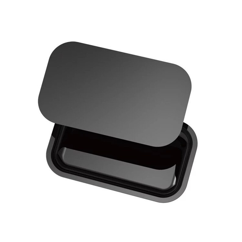 Black Mini Tray with Magnetic Lid  | Mini Rolling Tray with Lid 