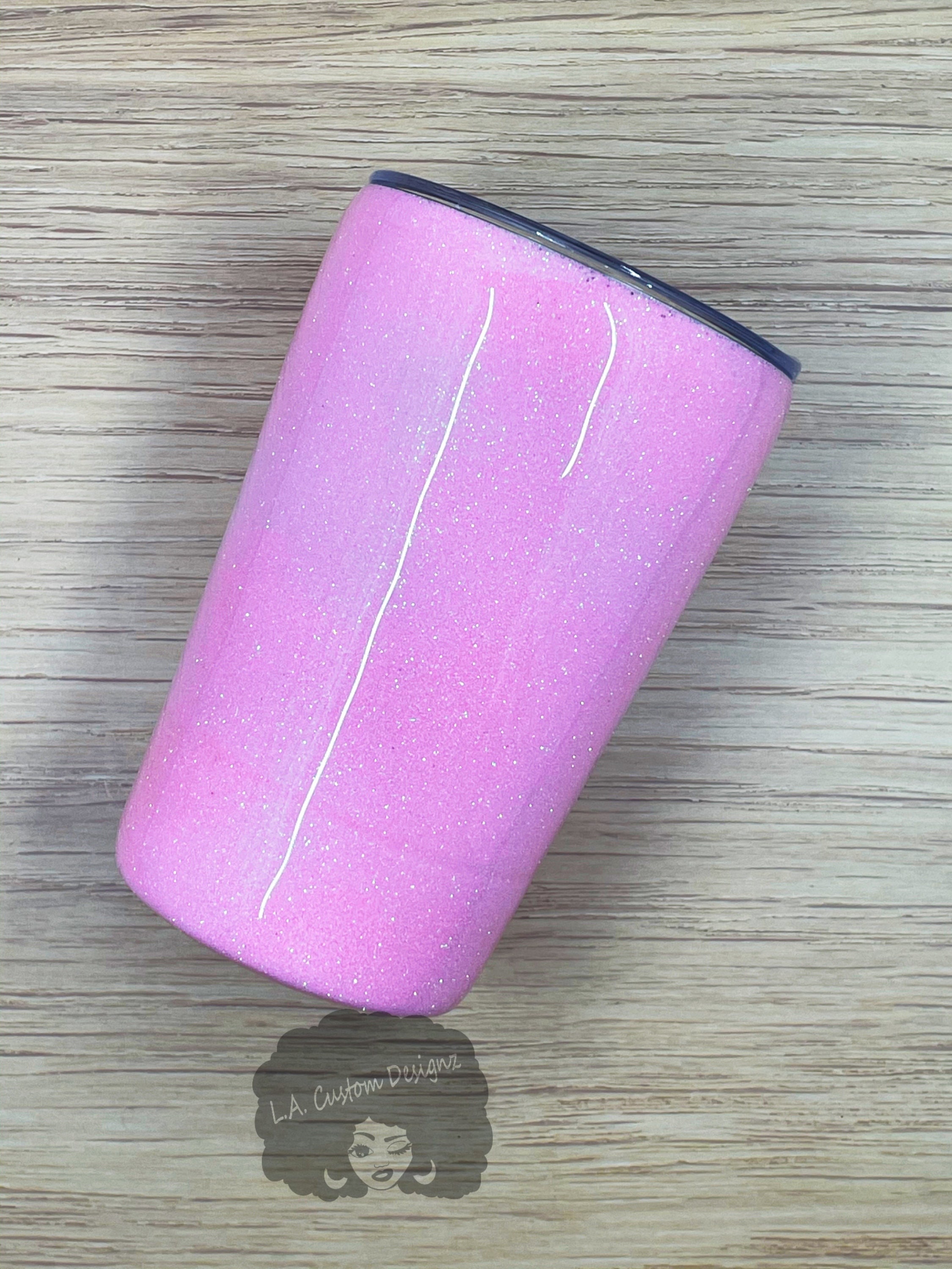 Glitter Pink Pig Tumbler Hogg Tumbler Kids Tumbler Etsy