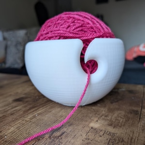 3D Printable Yarn Bowl STL File