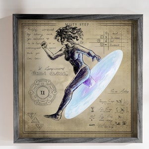 D&D Misty Step Print