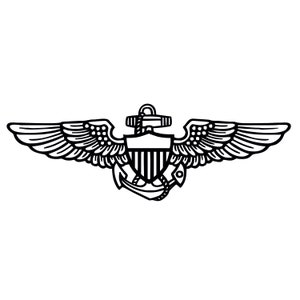 海軍飛行士の翼 - アメリカ海軍航空パイロット - パッチ ロゴ