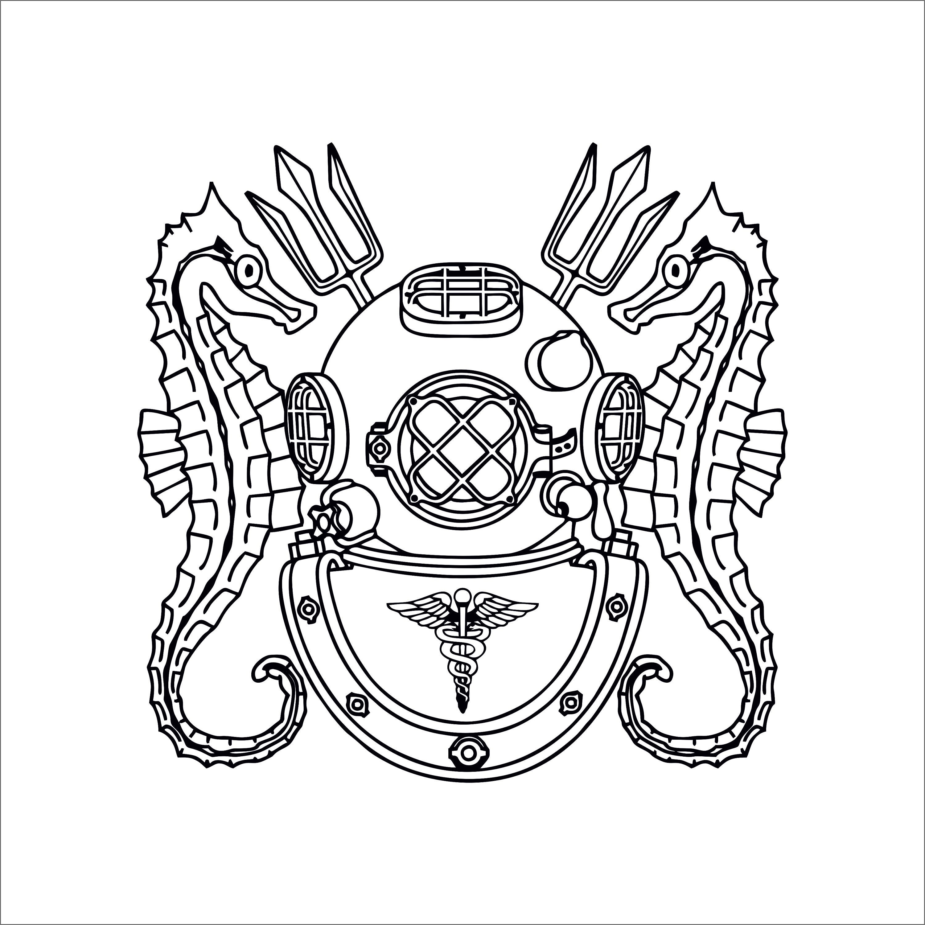 us-navy-diving-medical-technician-insignia-dxf-and-svg-etsy