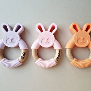 Personalised baby gift/ Welcome to the World Gift / neutral colours / baby toy / baby gift/ baby shower gift / Bunny toy baby gift