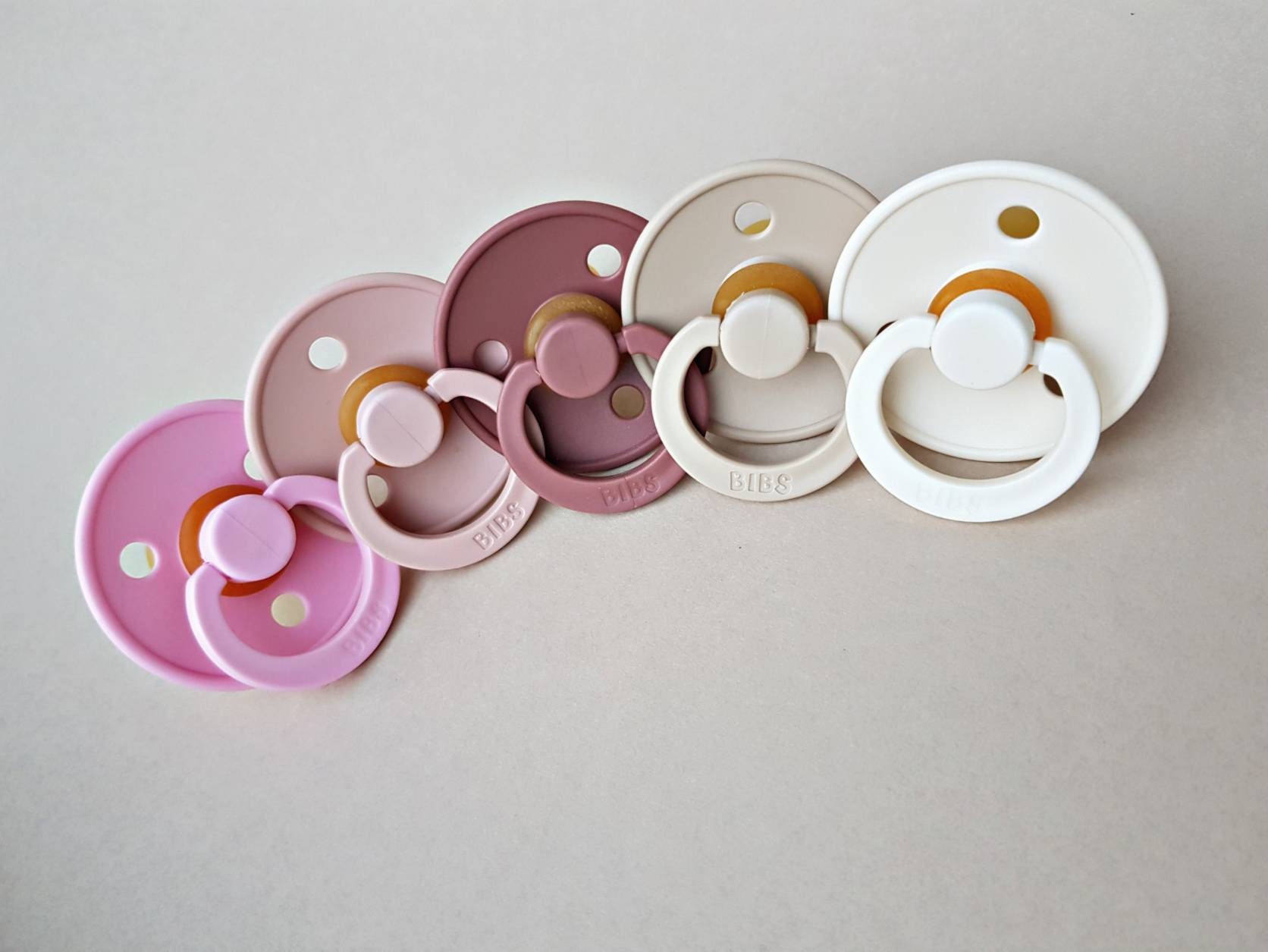 Bibs Dummies Size 2 618 Months Latex Dummy Bibs Pacifier Etsy UK