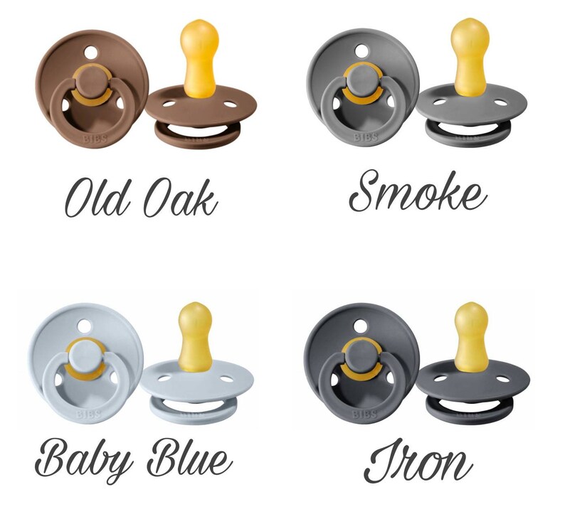 Bibs Dummies Size 2 618 Months Latex Dummy Bibs Pacifier Etsy UK