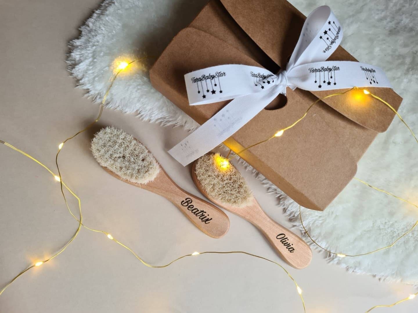 Personalised Baby Brush Baby Gift Baby Brush Soft Brush Etsy