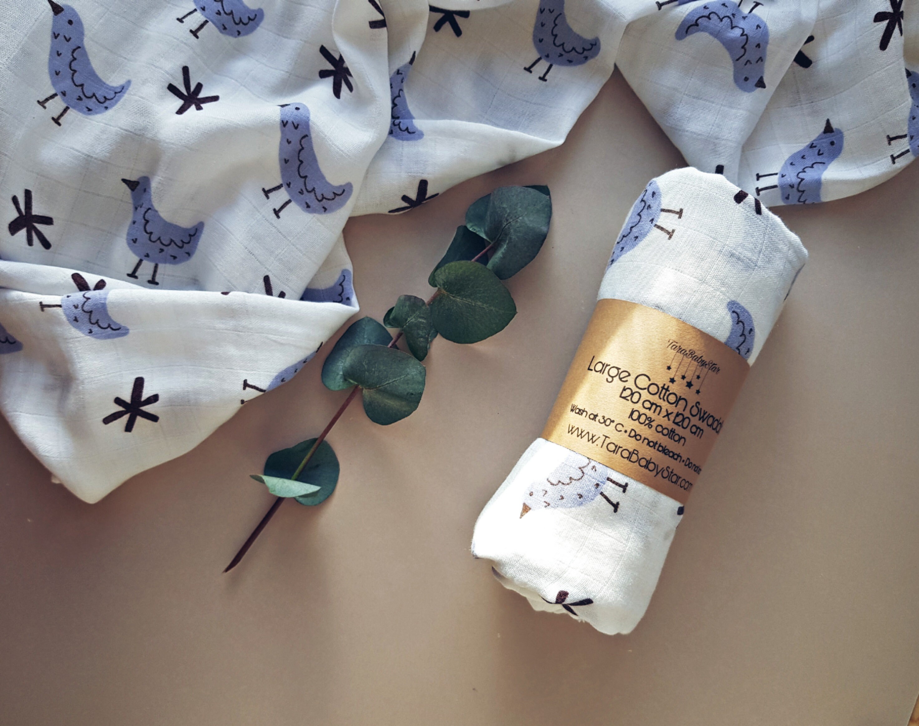 Extra Large Swaddle Blanket 120x120 Cm Ultra Soft Organic Etsy UK