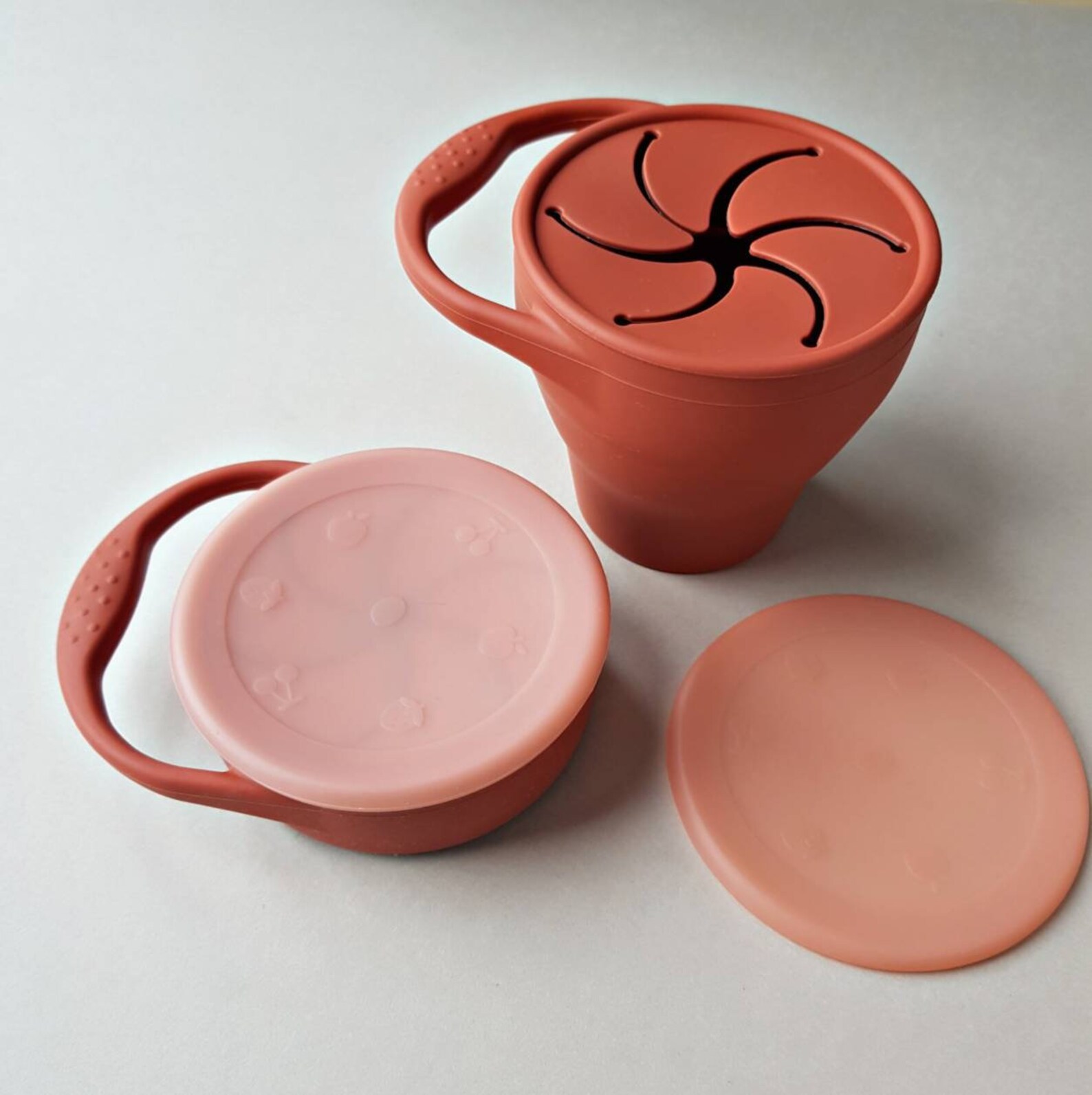 Silicone Snack Cup Baby Travel Cup Collapsible Cup Snacking Etsy