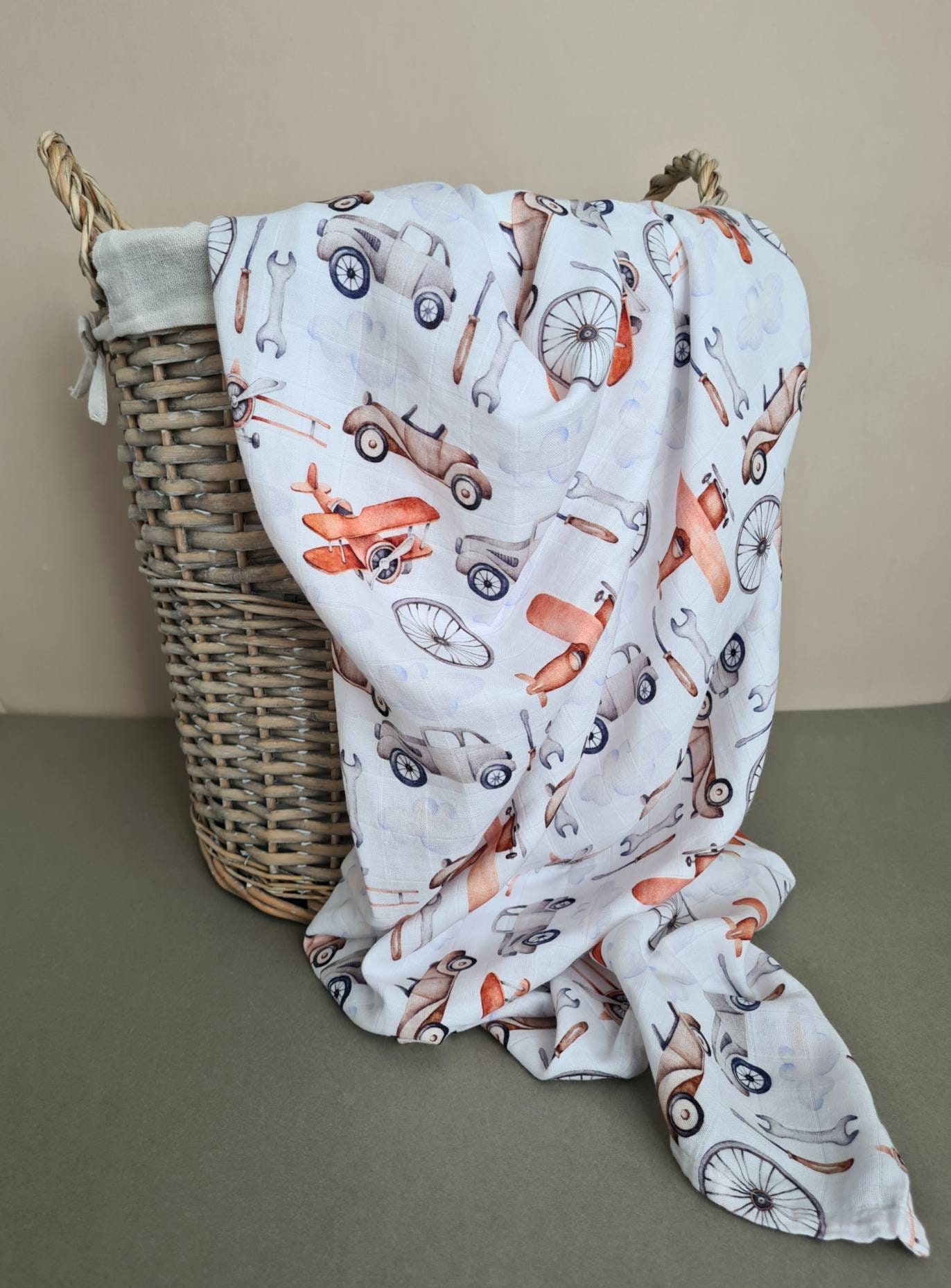 Softan Couverture Bambou bebe pour fille et garçon, Langes bébé  mousseline,120cm x 120cm, pack de 4