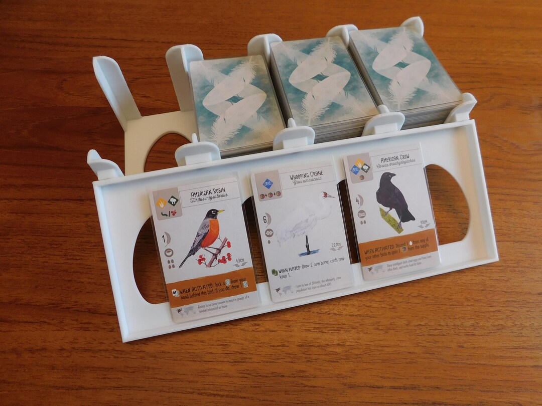Wingspan Card Organizer Sleeved Cards Etsy