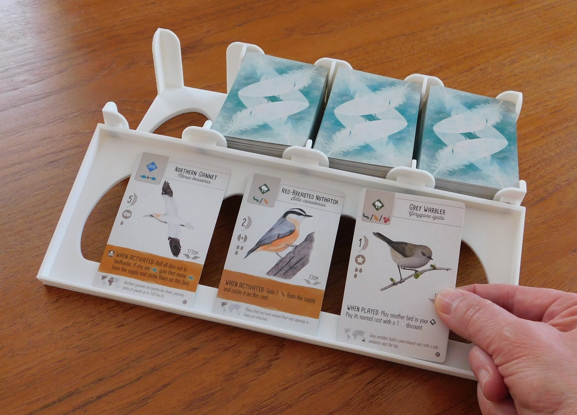 Wingspan Card Organizer Sleeved Cards Etsy