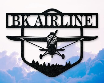 metal airplanes for decoration