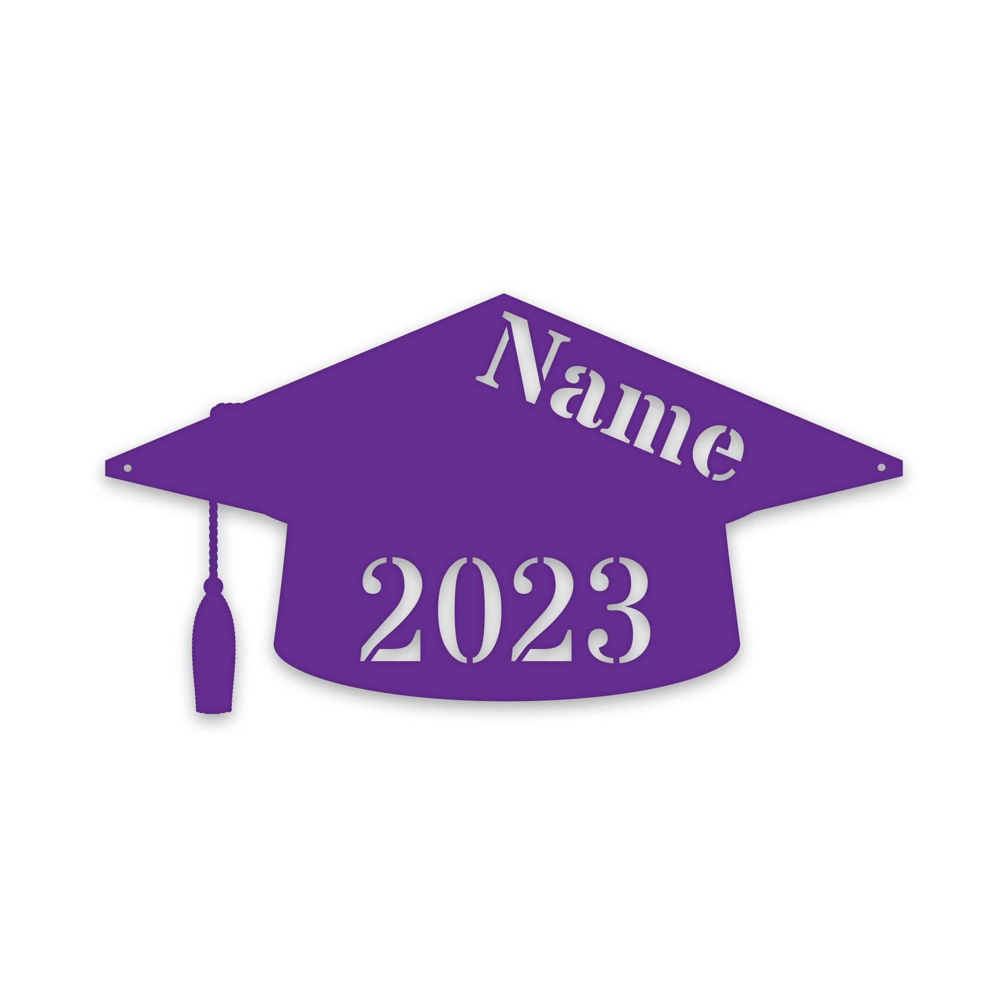 Graduation Hat Sign Graduation Cap Personalized Metal Sign - Graduation Gift - Metal Home ...