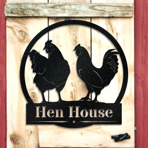 Chicken Hens Farm Monogram - custom monogram farm sign