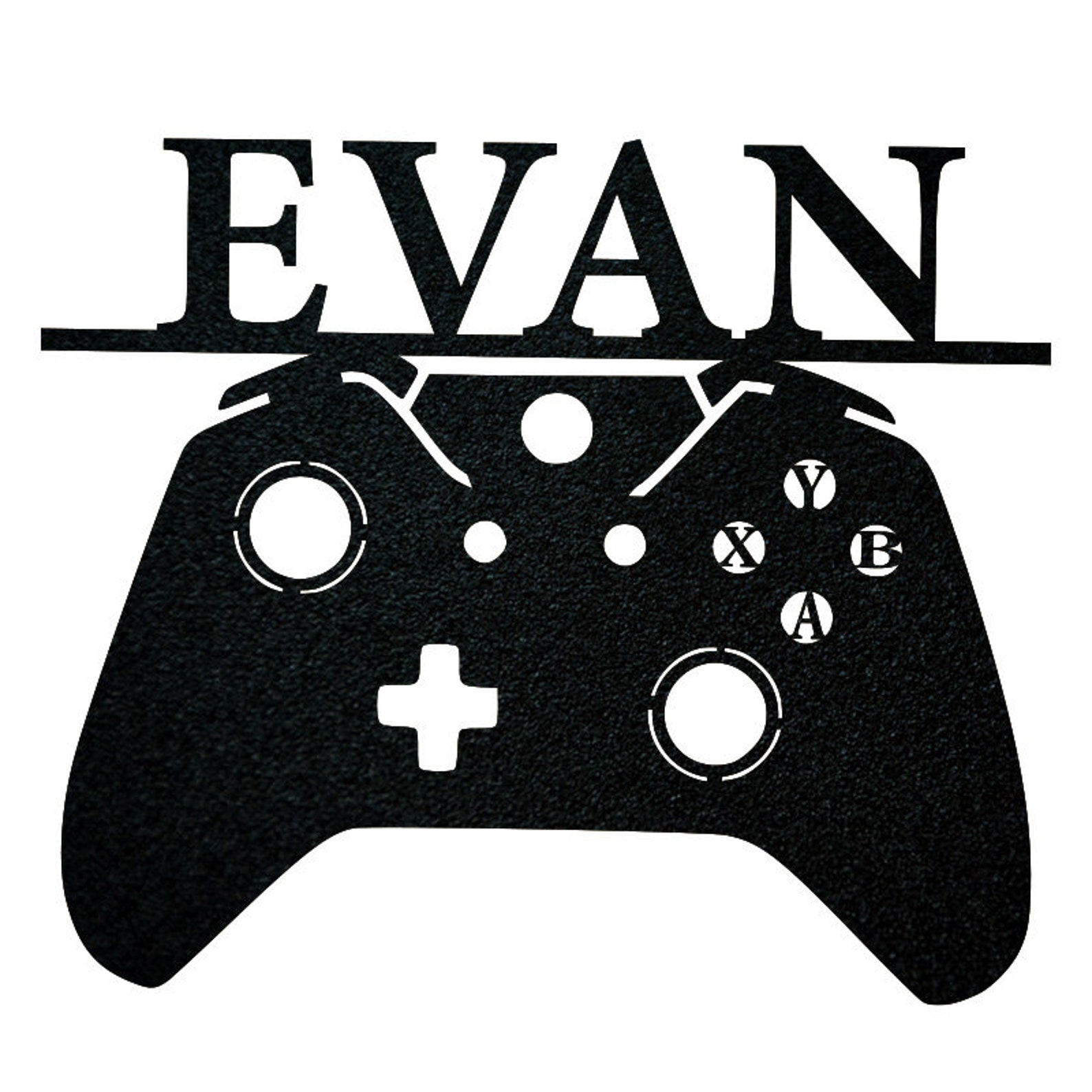 Gamer Name Sign Nursery Decor Personalized Metal Sign Etsy