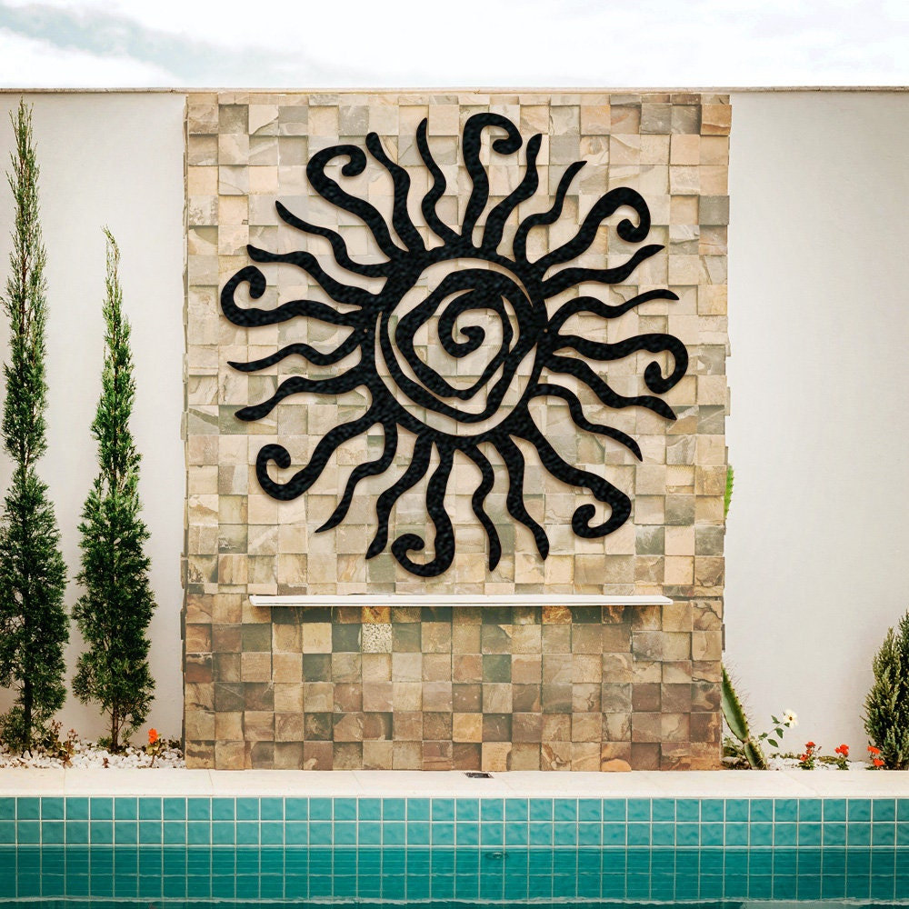 17+ Sunshine Metal Wall Art