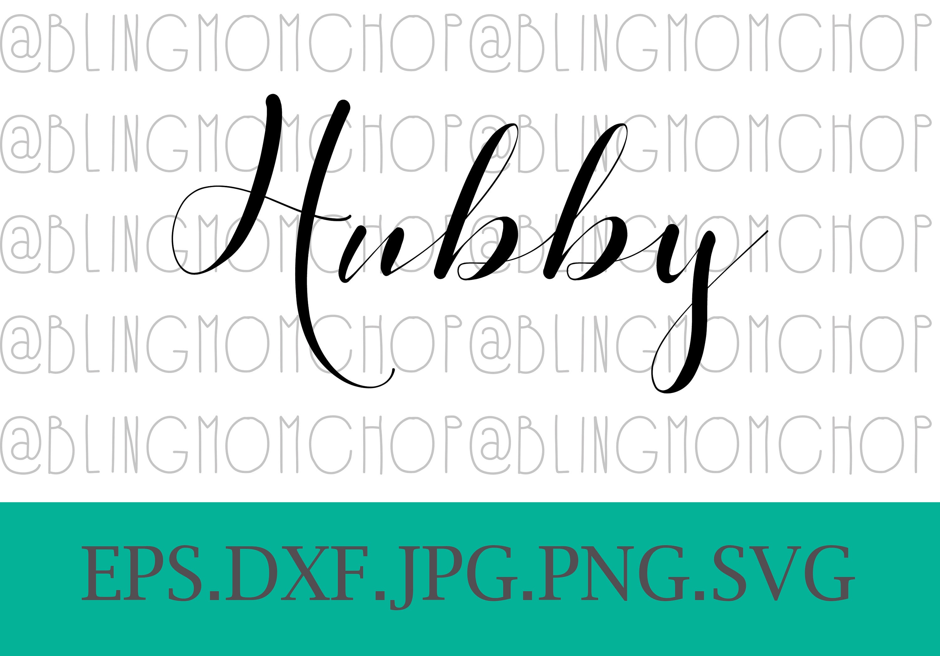Hubby Svg Couple Svg Man Svg Wedding Svg Husband Svg - Etsy