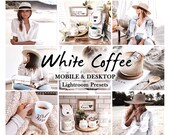 Mobile Lightroom Presets Lightroom Mobile Preset Instagram Preset Preset Lightroom Desktop Version - White Coffee Blogger Preset