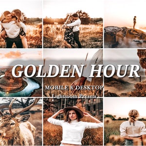 15 mobiele LIGHTROOM-presets, warme preset, lightroom mobiele preset, mobiele presets, desktop preset, Instagram, familiehuisfilter, buiten