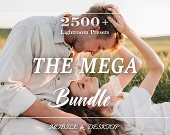 5000 MEGA Presets Bundle, Lightroom Presets, Mobile Presets and Desktop Presets, Natural Spring Summer Presets, Outdoor Dark Moody Presets,