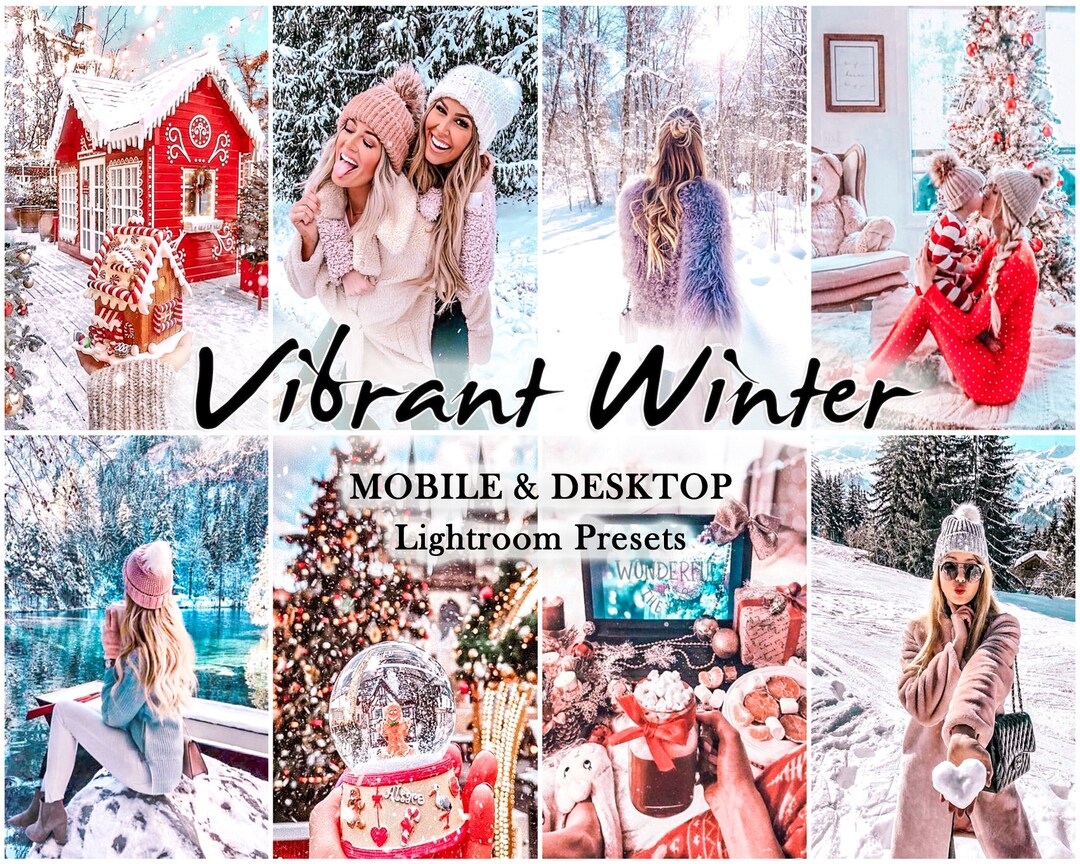 15 CHRISTMAS Presets Lightroom, Holiday Presets, Lightroom Presets